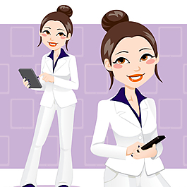 職業(yè) 與休閑裝扮 的商務(wù)人物圖片
