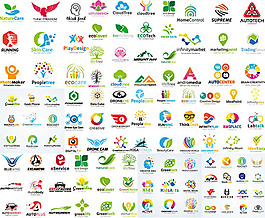 商務(wù)LOGO設(shè)計矢量圖片