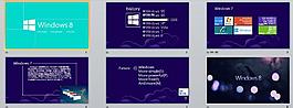 win8風(fēng)格PPT模板