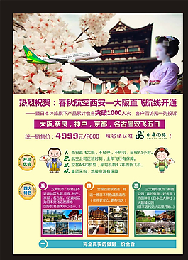 日本  大阪海报图片
