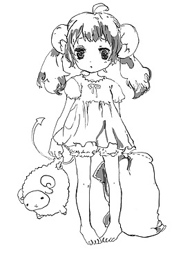小女孩