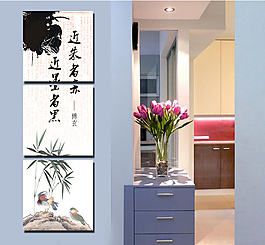 室內(nèi)彩平圖塊字畫47