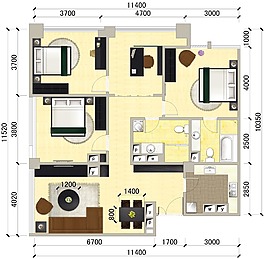 PSD户型图13