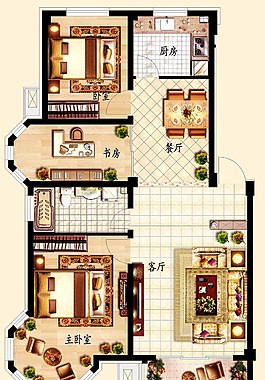 PSD戶型圖48