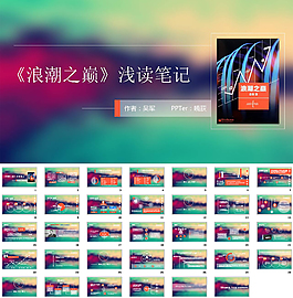 浪潮之巔讀書筆記欣賞