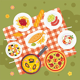 快餐食物素材
