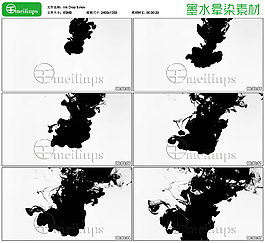 中國風(fēng)水墨動畫素材09