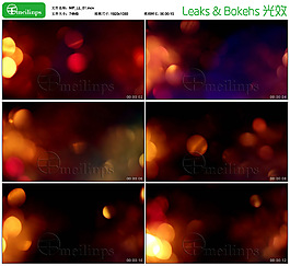 Leaks & Bokehs光效素材01