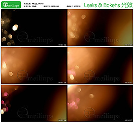 Leaks & Bokehs光效素材14