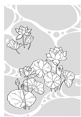 矢量花圖片