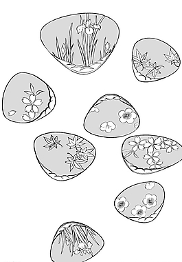 矢量花圖片