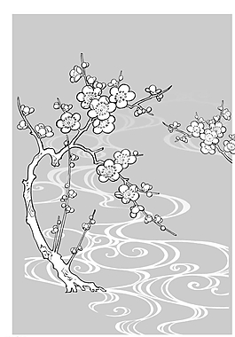 矢量花圖片