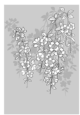 矢量花圖片