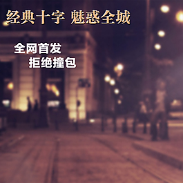 淘寶虛化模糊女包直通車鉆展背景