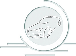 白色立體浮雕汽車