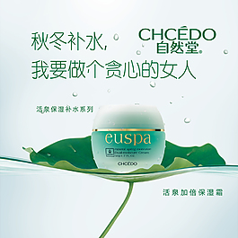 護膚品海報