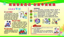 校園安全展板