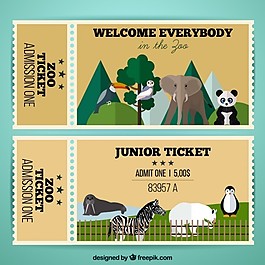 野生動物的動物園門票