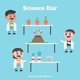 科學(xué)家們的科學(xué)展覽