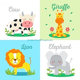 可愛的野生動物