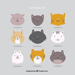 可愛的貓犬套