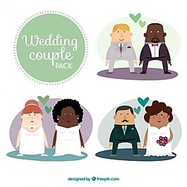 結(jié)婚的情侶裝
