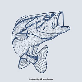 手繪的魚
