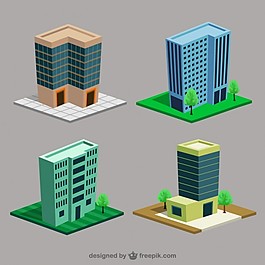 卡通建筑