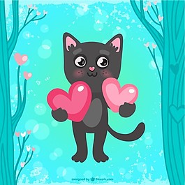 情人卡的猫