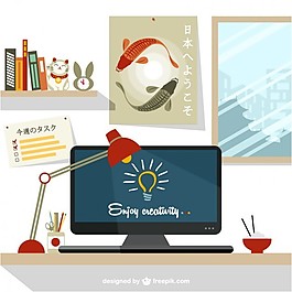 設(shè)計師的工作空間日本設(shè)計