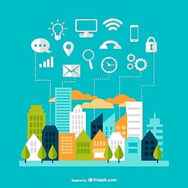 現(xiàn)代通信的城市景觀設計