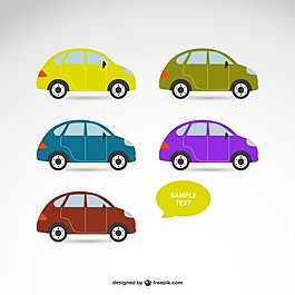汽車矢量集