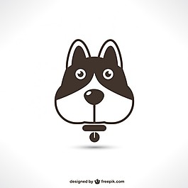 可愛(ài)的小狗圖標(biāo)