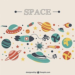 太空行星集合
