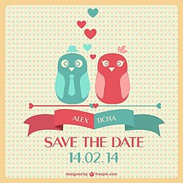 結(jié)婚的情侶卡