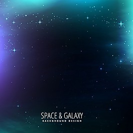 星系与恒星背景