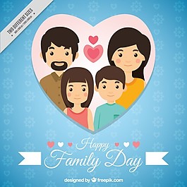 家庭日背景