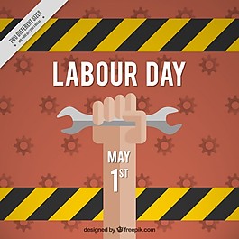勞動(dòng)日背景平面設(shè)計(jì)