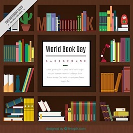書架全書背景