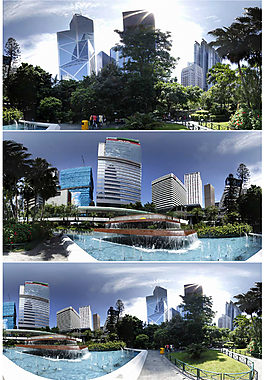 城市全景圖