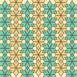 花的抽象圖案