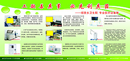 医疗仪器简介展板