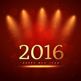 2016新年紅色背景虛化背景