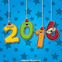 新的2016年的背景