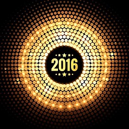 金黃色的2016張卡片