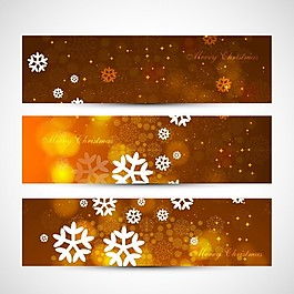雪花的金色圣誕