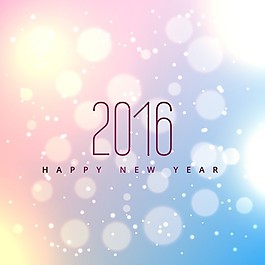 在背景虛化背景2016新年