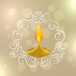 排燈節(jié)卡裝飾框