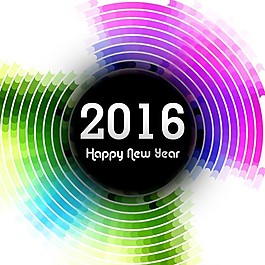 彩色2016年卡