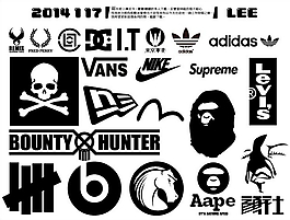 時(shí)尚潮流運(yùn)動(dòng)品牌LOGO設(shè)計(jì)素材